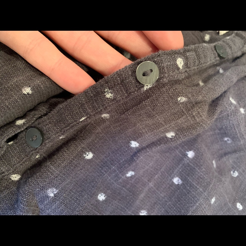 Collard Button Up - Picture 2 of 3